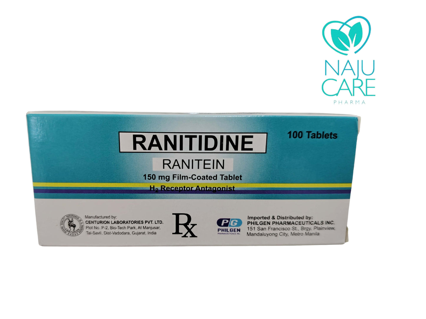 RANITIDINE 150mg/FILM-COATED TABLET (Ranetein)