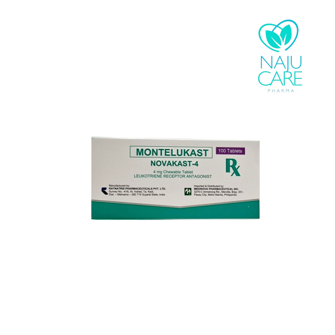 MONTELUKAST 4mg/Chewable Tab (Novakast-4)