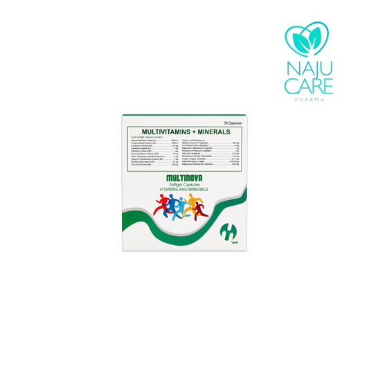 MULTIVITAMINS + MINERALS Softgel Capsules (Multinova)
