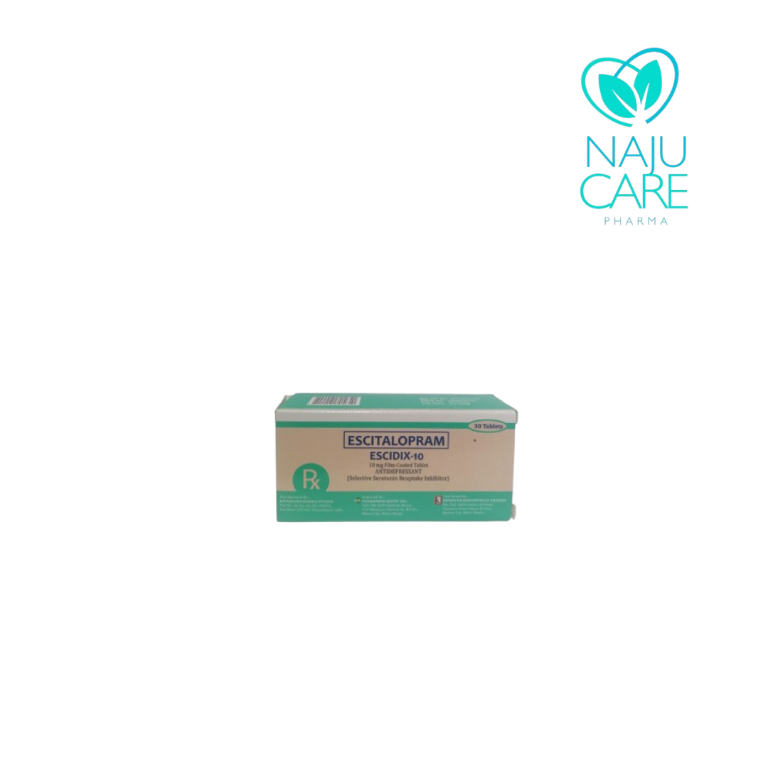 ESCITALOPRAM 10mg/Tab (Escidix)