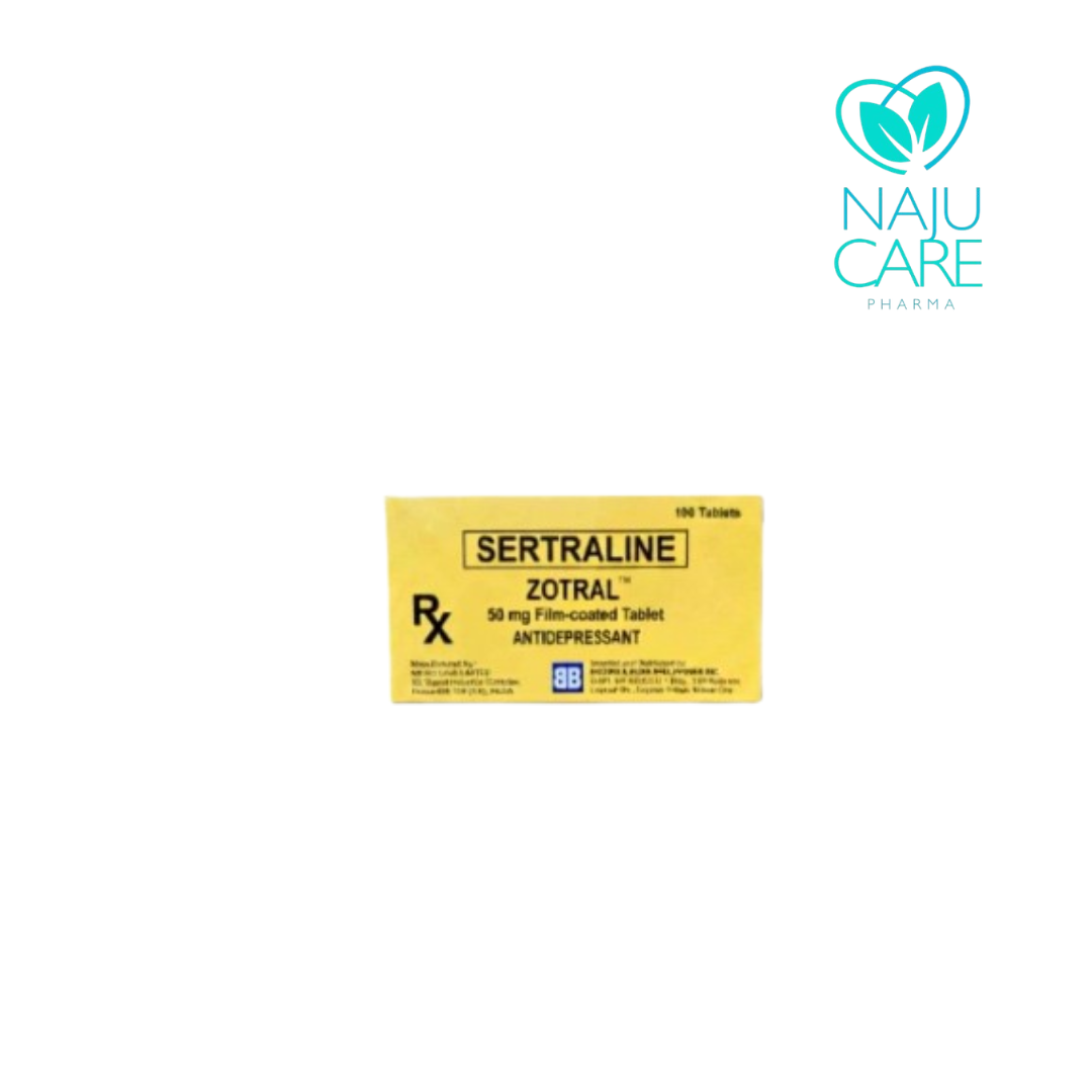 SETRALINE 50mg/Tab (Zotral)