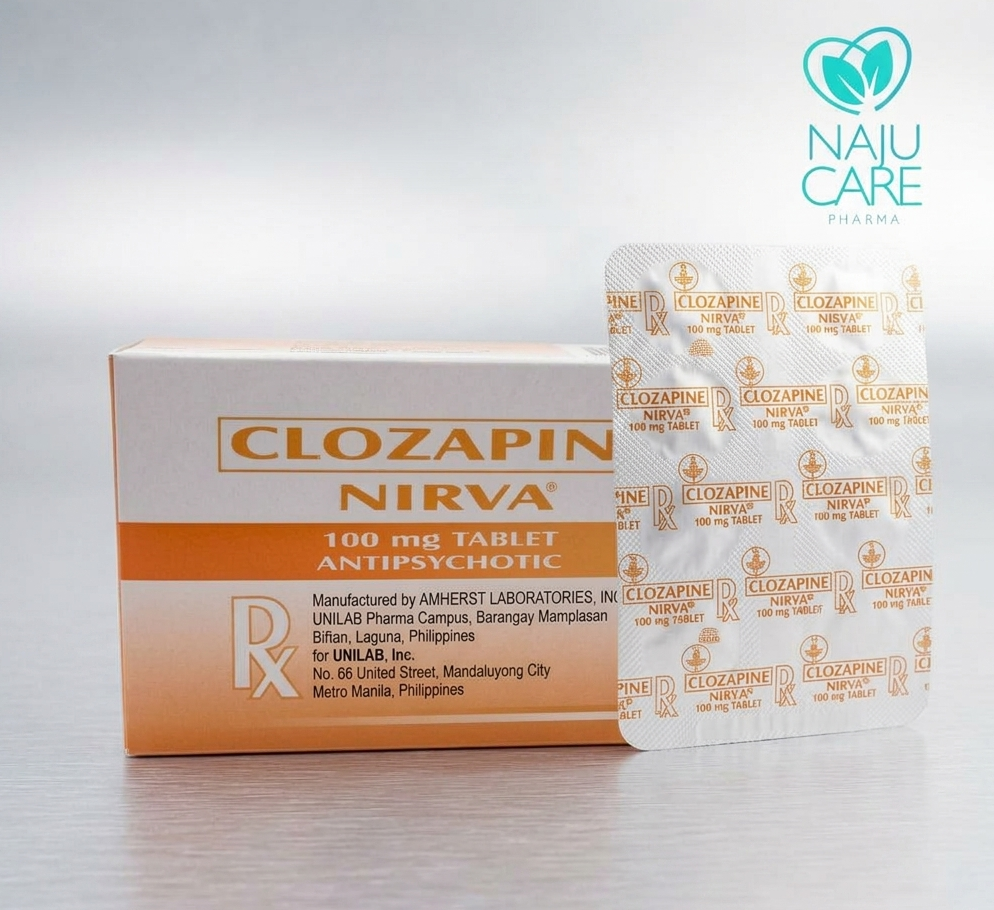 CLOZAPINE 100mg/Tab (Nirva)